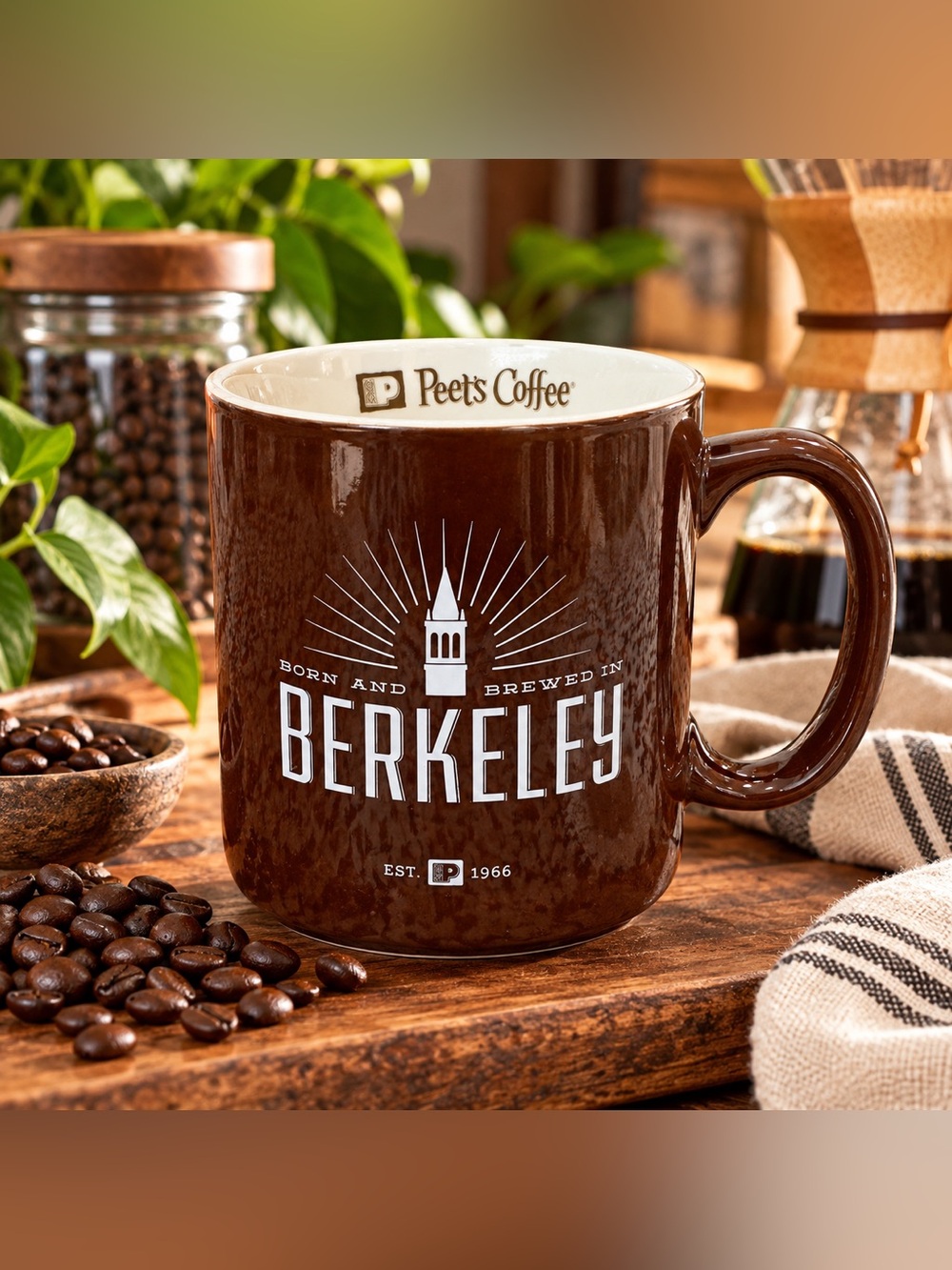 Peet’s Coffee Berkeley Brown Mug